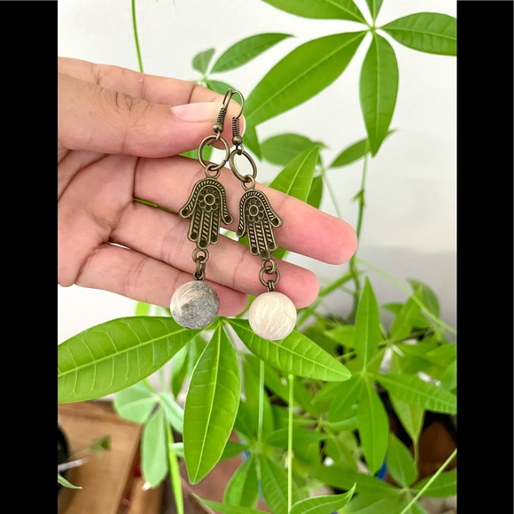 Jewelry - Coral Fossil Earrings
